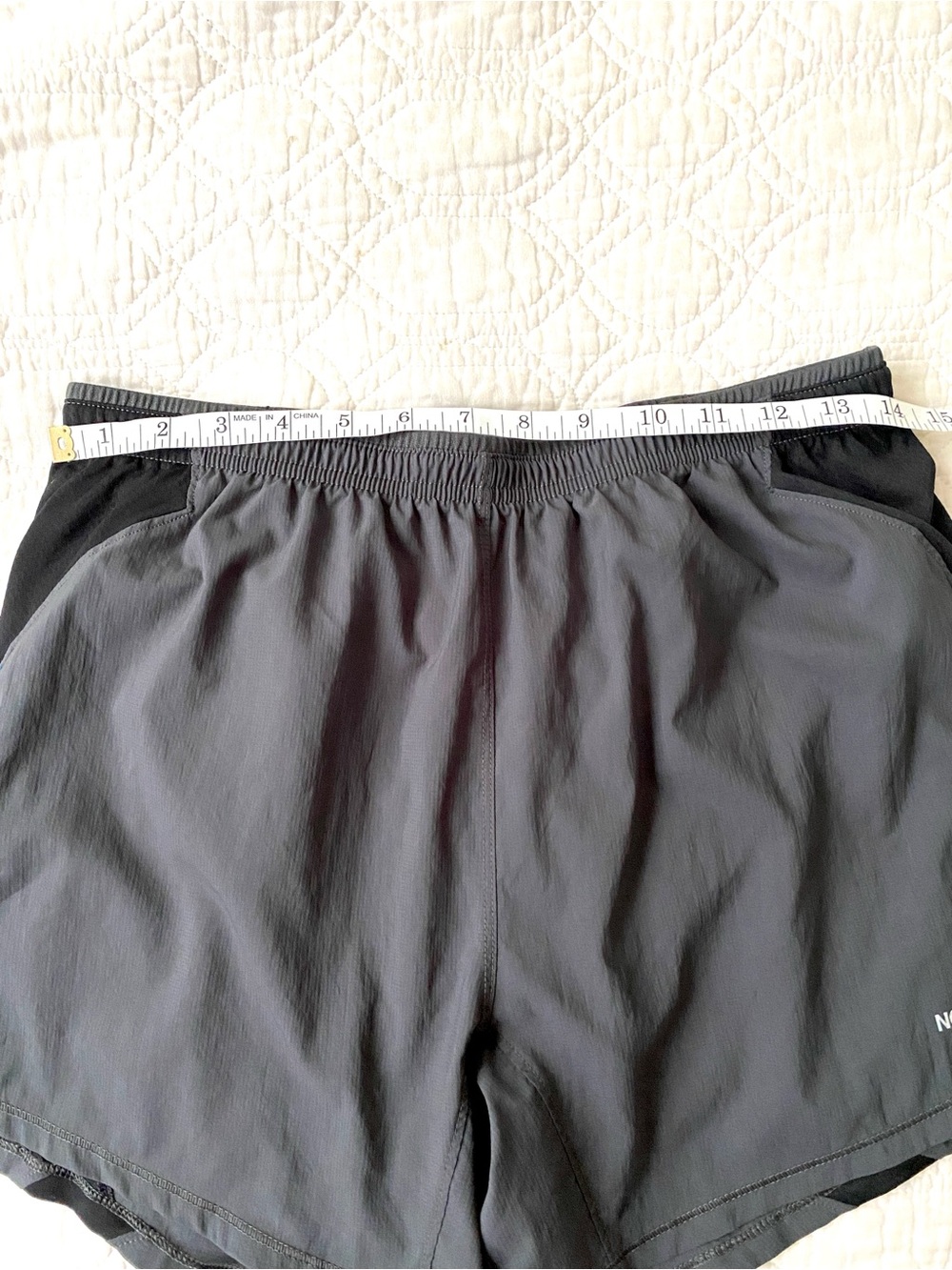 The North Face Mens Gray Lightweight Flight Series Flash Dry Running Shorts Sz M - Picture 8 of 12